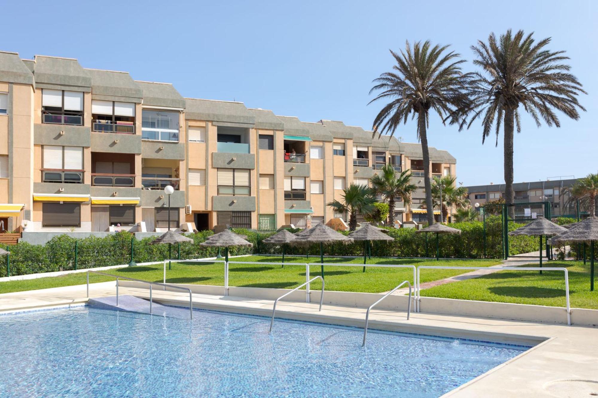 شقة Loft primera línea playa, Cabo de Gata, Wifi ريتامار المظهر الخارجي الصورة